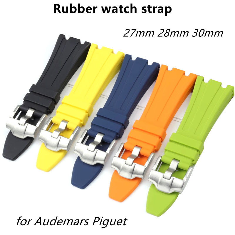 Audemars Piguet Watch Royal Oak - Gumowy silikonowy pasek do zegarka dla