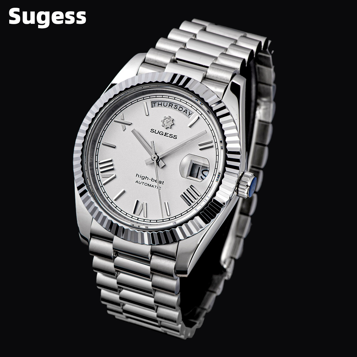 Rolex Watch Submariner - Zegarki męskie Sugess 40mm Automatyczne Datownik