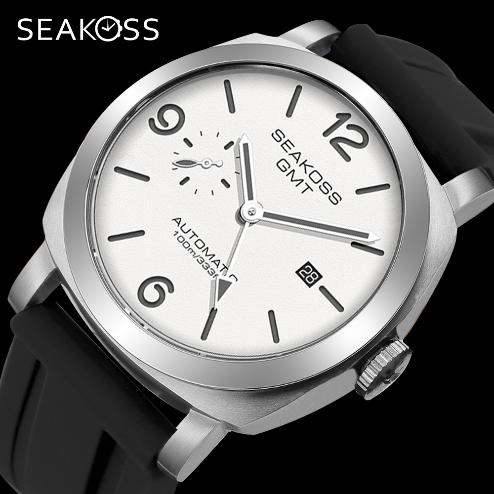 Seiko Watch Prospex - SEAKOSS 10Bar GMT nurkowanie automatyczny zegarek