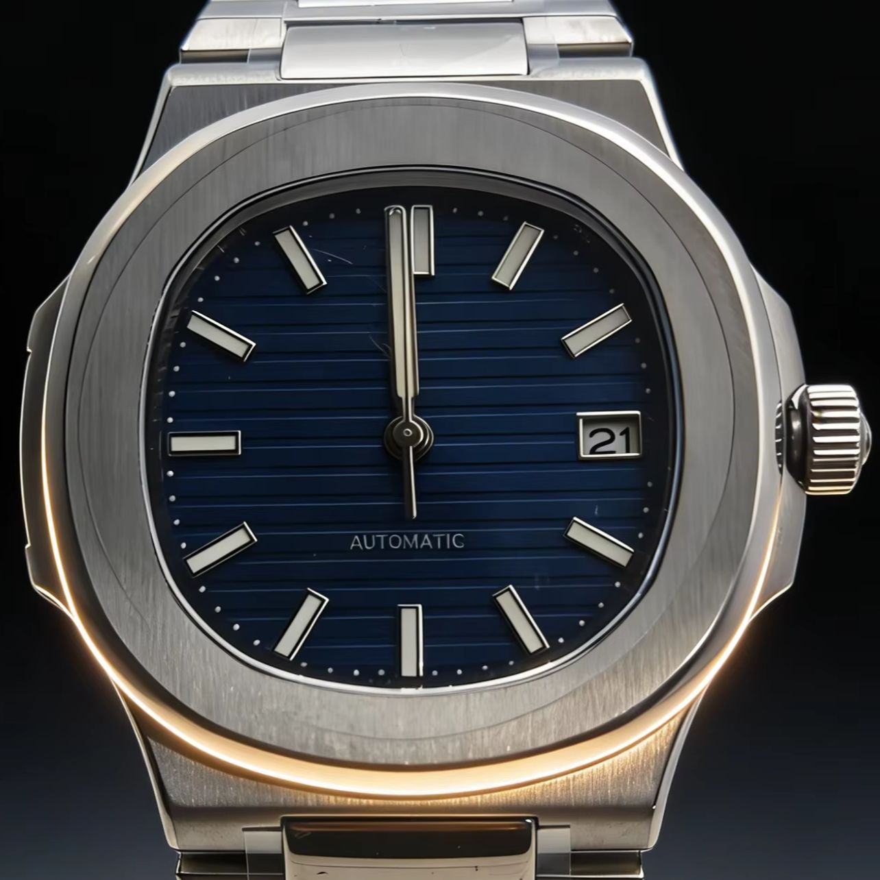 Patek Philippe Watch Nautilus - Zegarek męski automatyczny mechaniczny NH35, 40mm,
