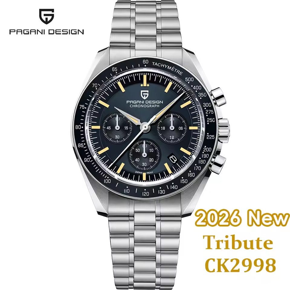 Rolex Watch Submariner - Zegarki męskie PAGANI DESIGN 2026 New