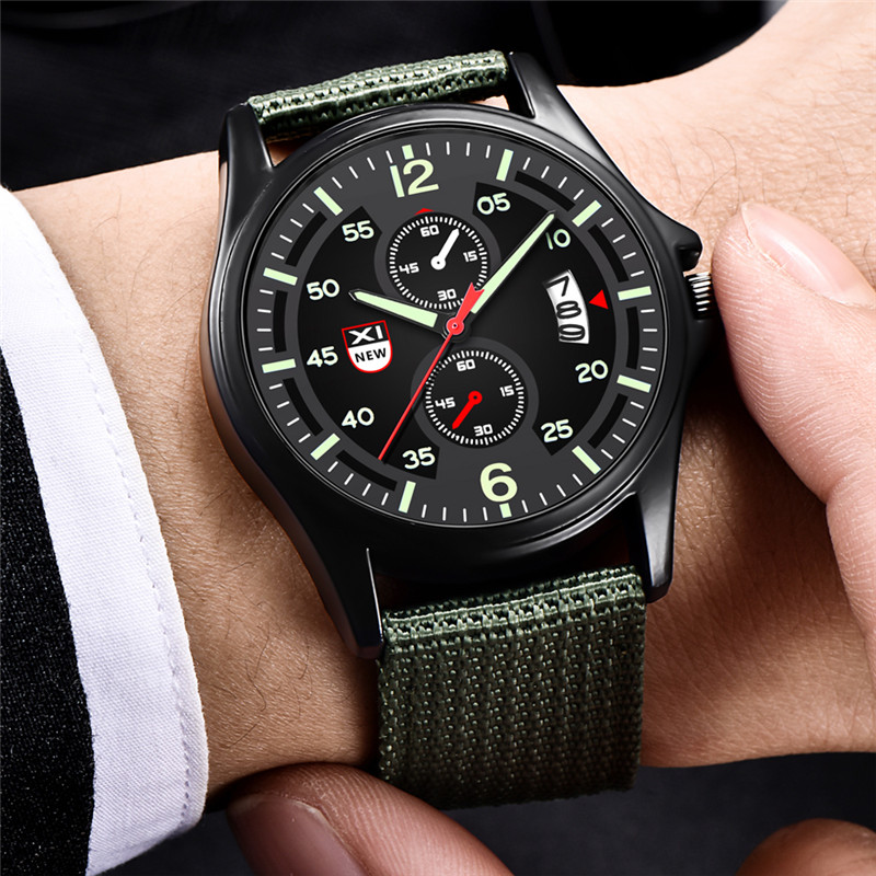 Zegarek Męski Oryginalny XINEW – Suede Strap Watch recenzja i cena