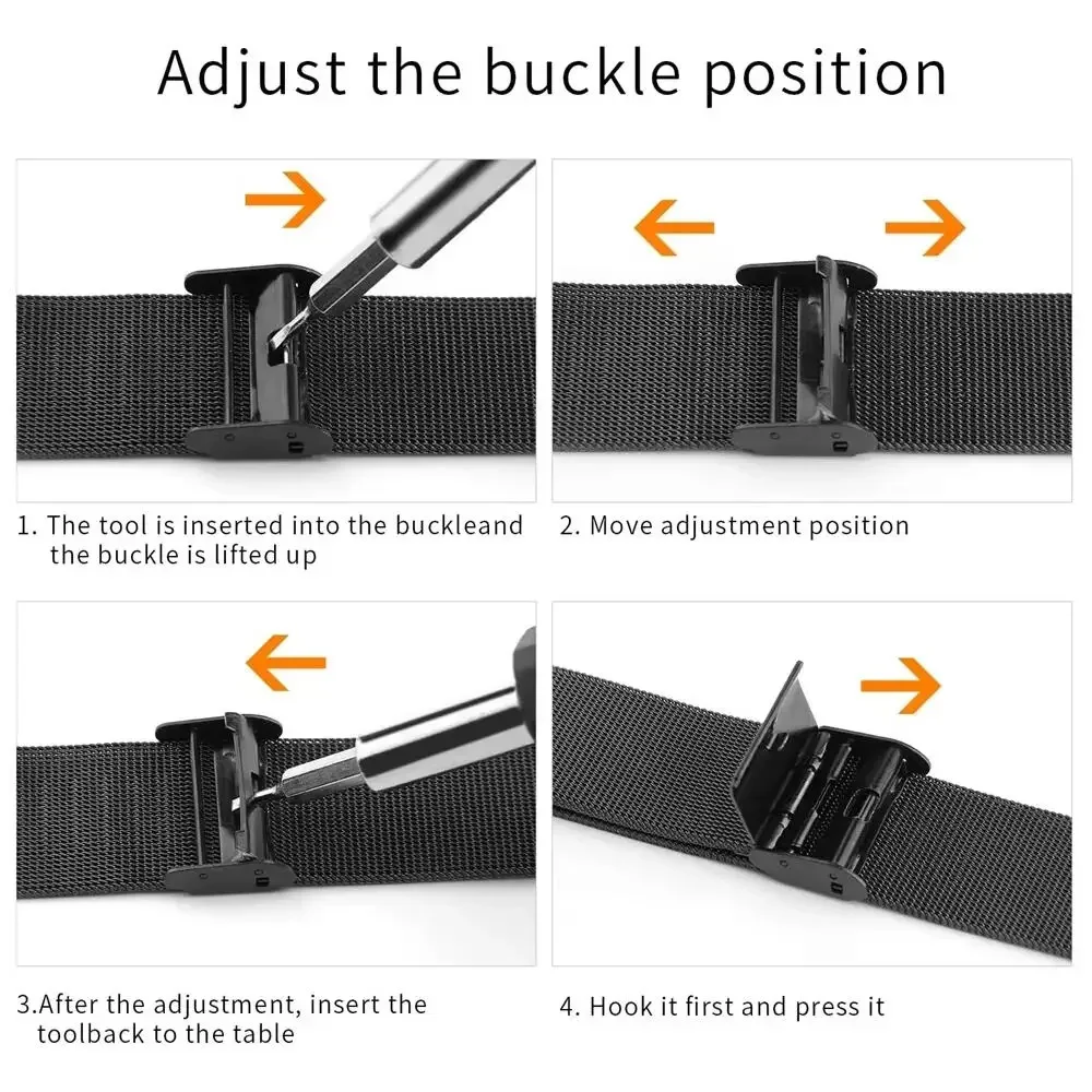 Metalowe paski do Garmin Vivoa – Mesh Strap Metal recenzja i cena