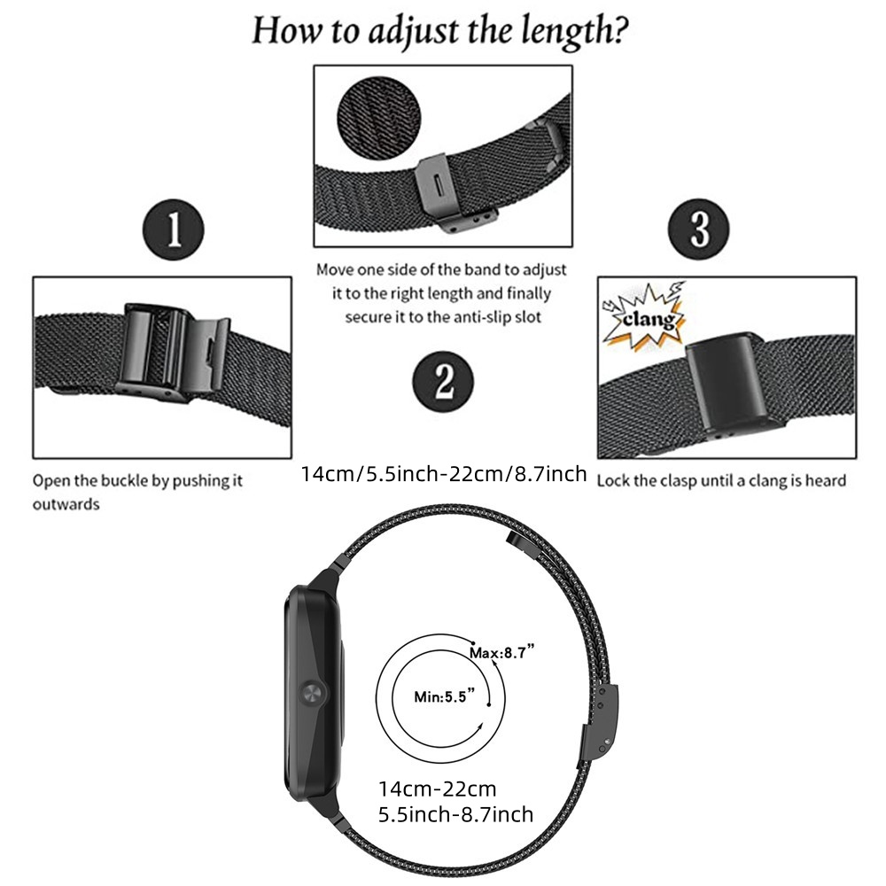 Metalowe paski do Garmin Vivoa – Mesh Strap Metal recenzja i cena